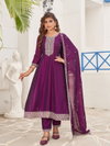 Anmol By Aanchi Vichitra Silk Kurti With Bottom Dupatta Wholesale Online
